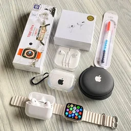 Buy 6-in-1 Smartwatch Combo – 50% to 60% Off Offer - Black