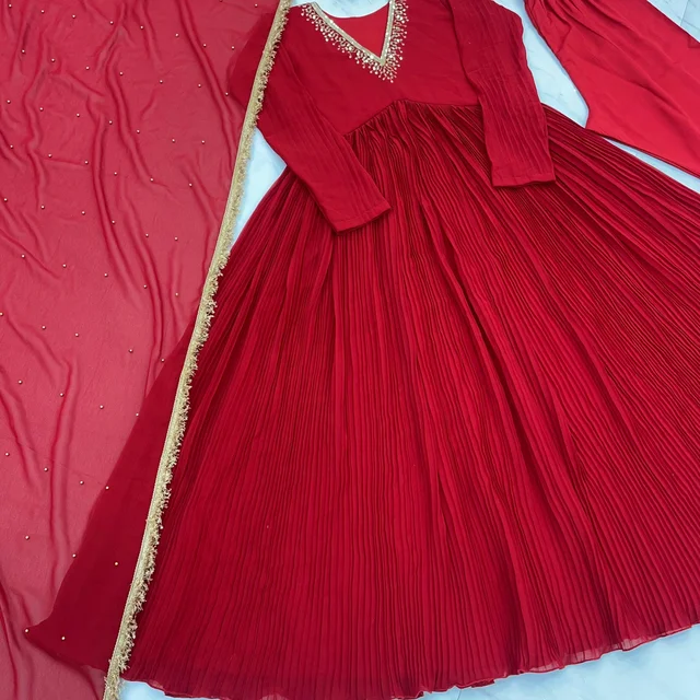 Buy Alia Cut Anarkali Gown Set – Best Price | Mumbai Shop -(Copy)