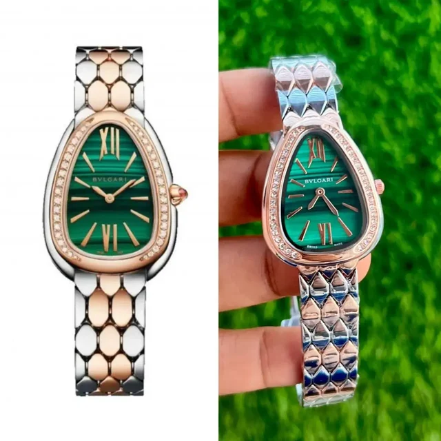 BVLGARI Serpenti Seduttori Womens Premium Watch7AA - green