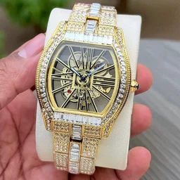 Cartier diamond luxury watch for men - Coupor