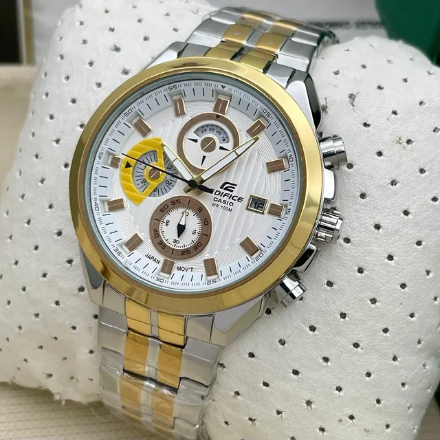 Casio Edifice Official Watch In Best Price - gold