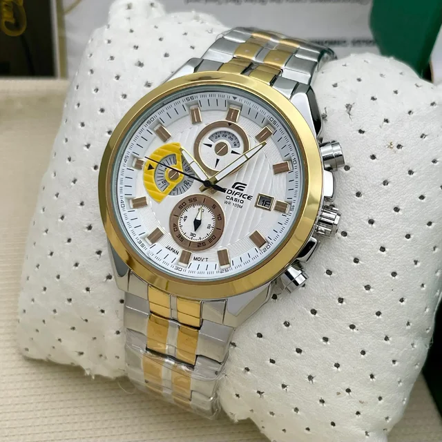 Casio Edifice Official Watch In Best Price - gold