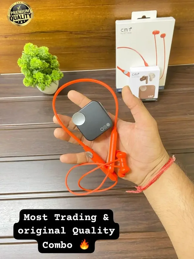 CMF neckband Airpods combo pack - #d5c8c8