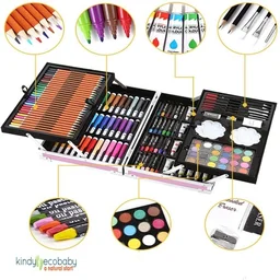 Colouring Kit, 👌 👍145 Pcs Profesional 🎨 🖼 Art Set For Kids, Best 👌 Gift Set