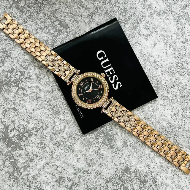 Guesss Festival, Occassion Women's Diamond Watch - White