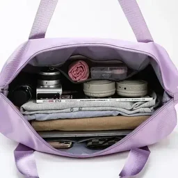 Foldable Travel Bag In Best Price - purple