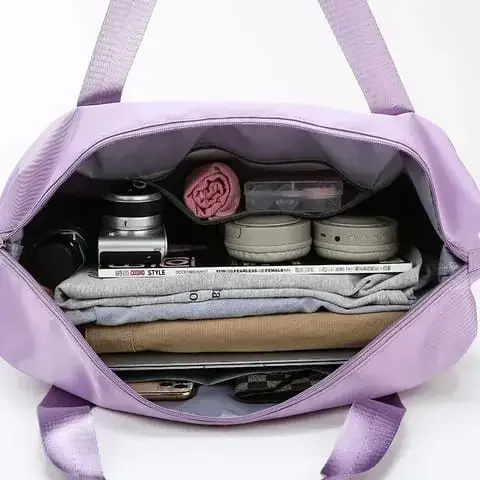 Foldable Travel Bag In Best Price - purple