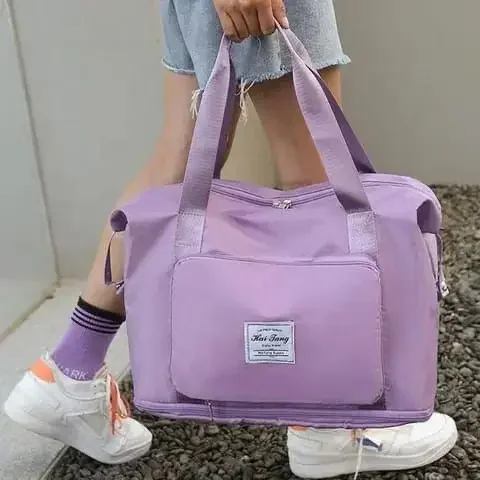 Foldable Travel Bag In Best Price - purple