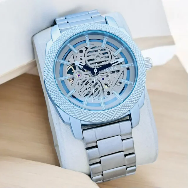 FOSSIL Fossil 44mm Japanies Automatic Watch For Men - White