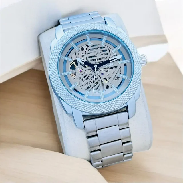 FOSSIL Fossil 44mm Japanies Automatic Watch For Men - White