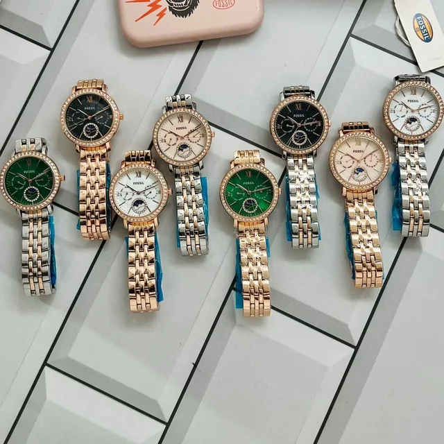 *Fossil Jaqueline’s CHRONOGRAPH SUN MOON For Her* women's Fashion Trendins - gold