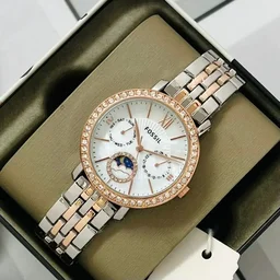 *Fossil Jaqueline’s CHRONOGRAPH SUN MOON For Her* women's Fashion Trendins - gold