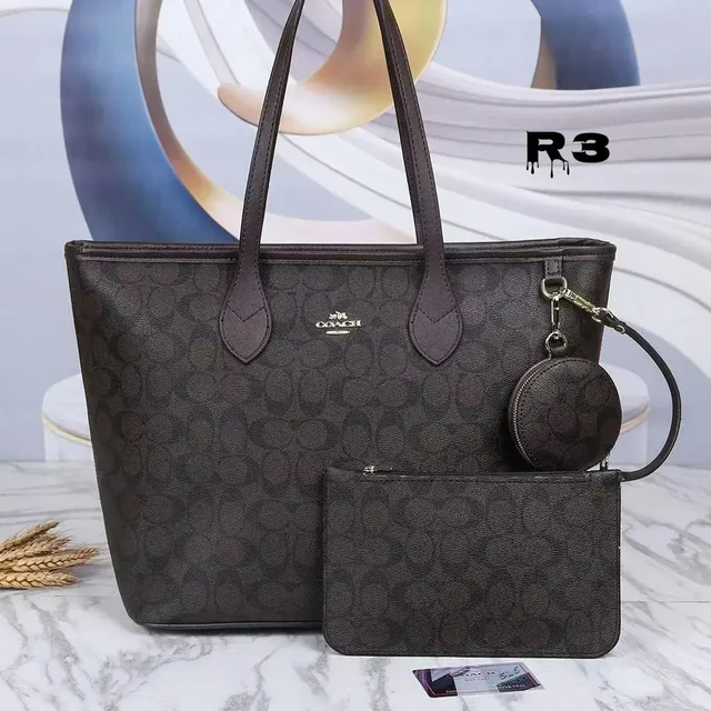 COACH Gucci Coach Large Tote 3 Piss Set Combo - Gucci