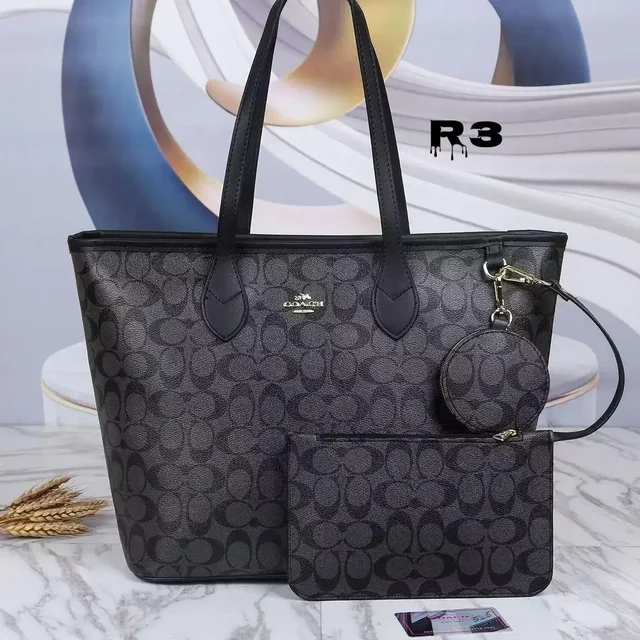 COACH Gucci Coach Large Tote 3 Piss Set Combo - Gucci