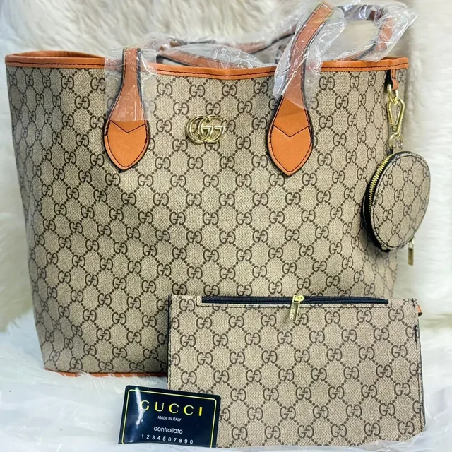 COACH Gucci Coach Large Tote 3 Piss Set Combo - Gucci