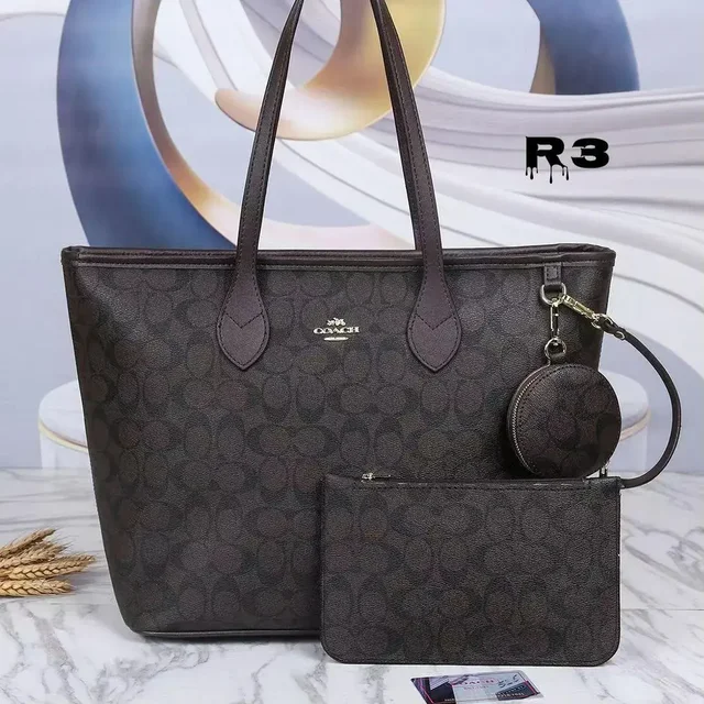 COACH Gucci Coach Large Tote 3 Piss Set Combo - Gucci