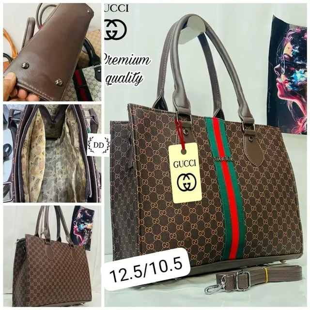 GUCCI Gucci Tote bag, Official Laptop tote bag for Women's - cream