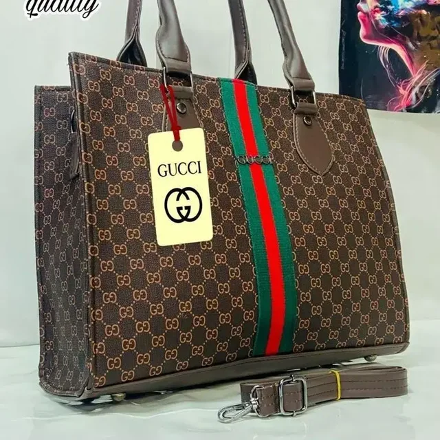 GUCCI Gucci Tote bag, Official Laptop tote bag for Women's - cream