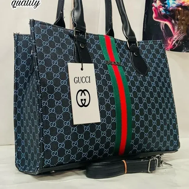 GUCCI Gucci Tote bag, Official Laptop tote bag for Women's - cream