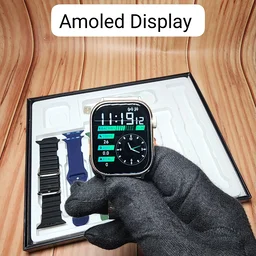 Hello 7 In 1 Smart watch Combo Pack - Black