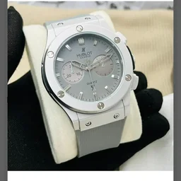 Hublot Men’s Watch – Luxury Sporty Timepiece - Black
