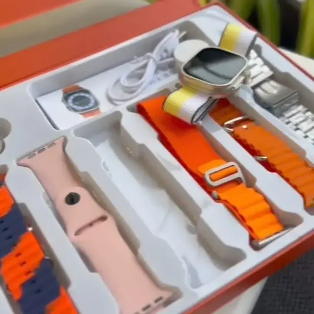 I Watch Series 7 In 1 Combo With Amazing Colour Strap