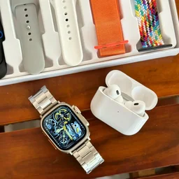 I20 Ultra ,7 Strap With Ear Bud And Watch Cover 85% Off