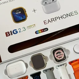 I20 Ultra ,7 Strap With Ear Bud And Watch Cover 85% Off