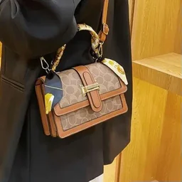 Imported Crossbody Sling Bag + Shoulder Hand Bag 👜 - dark brown