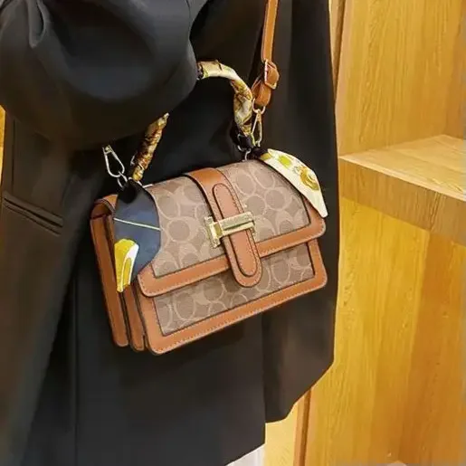 Imported Crossbody Sling Bag + Shoulder Hand Bag 👜 - dark brown