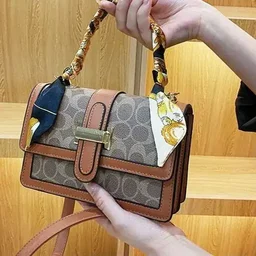Imported Crossbody Sling Bag + Shoulder Hand Bag 👜 - dark brown