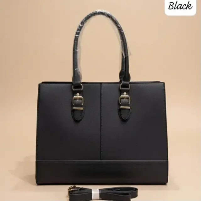 imported premium handbag and laptop bag - blue