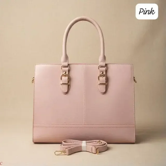 imported premium handbag and laptop bag - blue