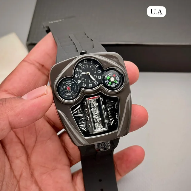 Jacob and co ambani sports watch - Red