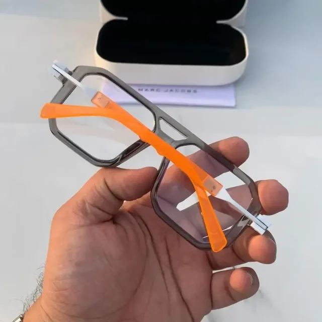 Marc Jacobs Unisex Sunglasses Premium Quality Frame - orange