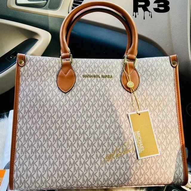 Mk Michael Kors Luxury Bag – 12A Quality with Dust Cover - dark brown