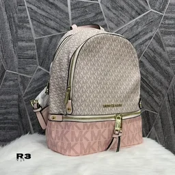 Mk 1st Replica Imported Girls Backpack 🎒 For Quality Lovers - dark brown