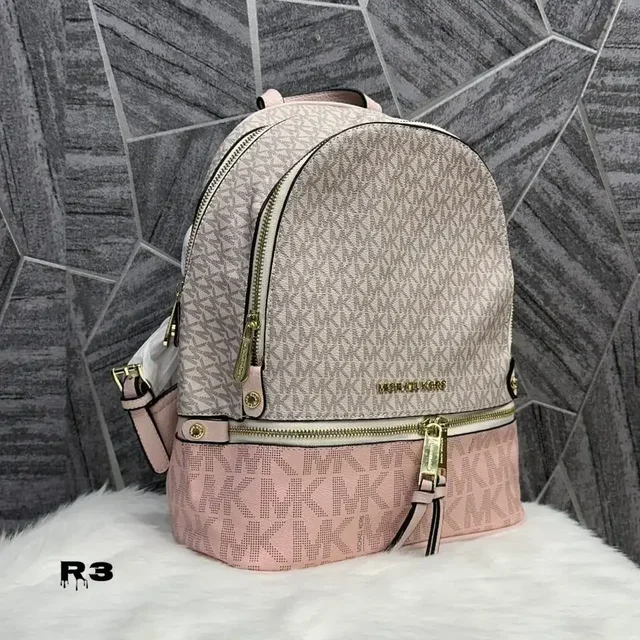 Mk 1st Replica Imported Girls Backpack 🎒 For Quality Lovers - dark brown