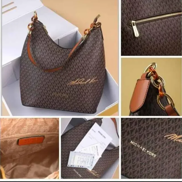 Mk Luxury Isabella Handbag 12a Quality Women Handbag In Best Price - brown