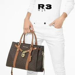 Mk mk tote bag 50% payment booking for this bag contact on whatsup - brown