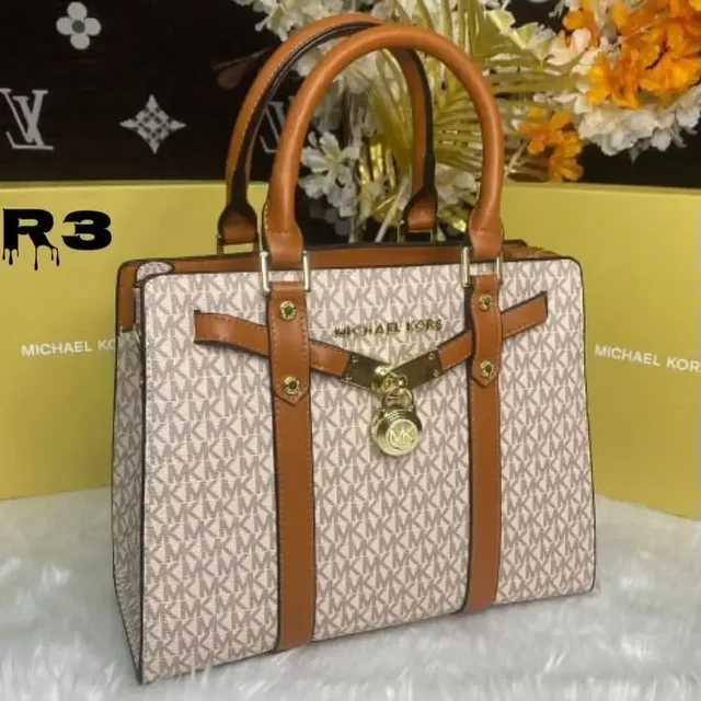 Mk mk tote bag 50% payment booking for this bag contact on whatsup - brown
