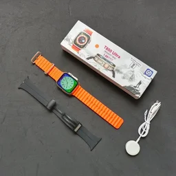 New Smart Watch Ultra 8 With 6 Extra Additional Colour Strap