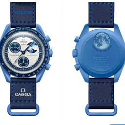 Omega Speed master Moon Face Boys Sporty - Blue