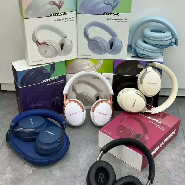 Premium Headphones Bose - maroon