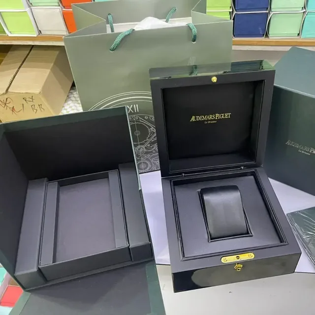 Premium Patek Philippe Og Box with Tag Card - black