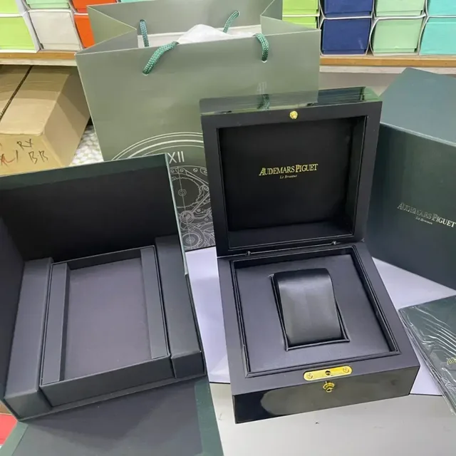 Premium Patek Philippe Og Box with Tag Card - black