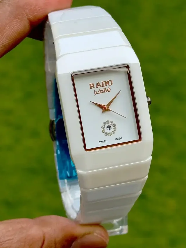 Rado jubli ceramic for men - White