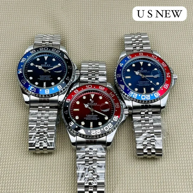 Rolex 44mm Premium Model Watch – Men’s 7A High Quality - Blue
