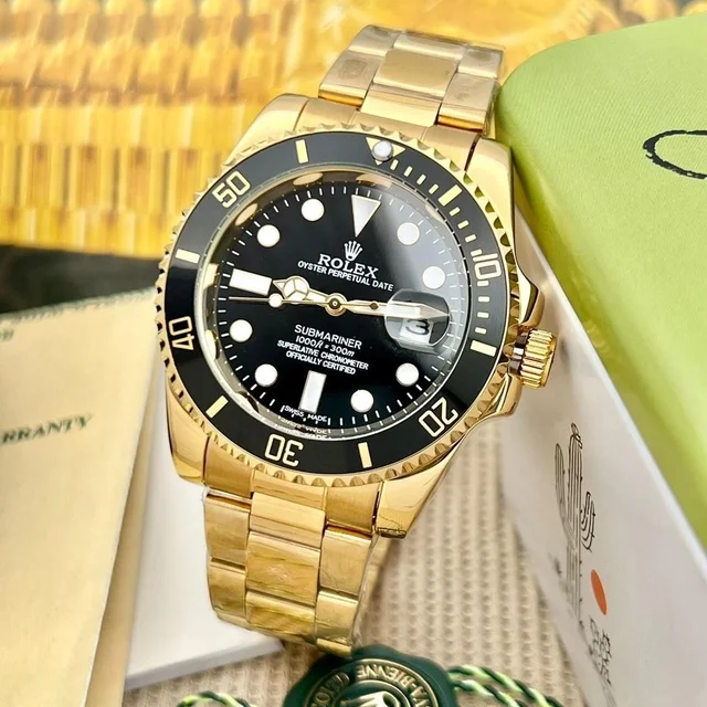 Rolex Gmt Official Premium Watch for men - Green