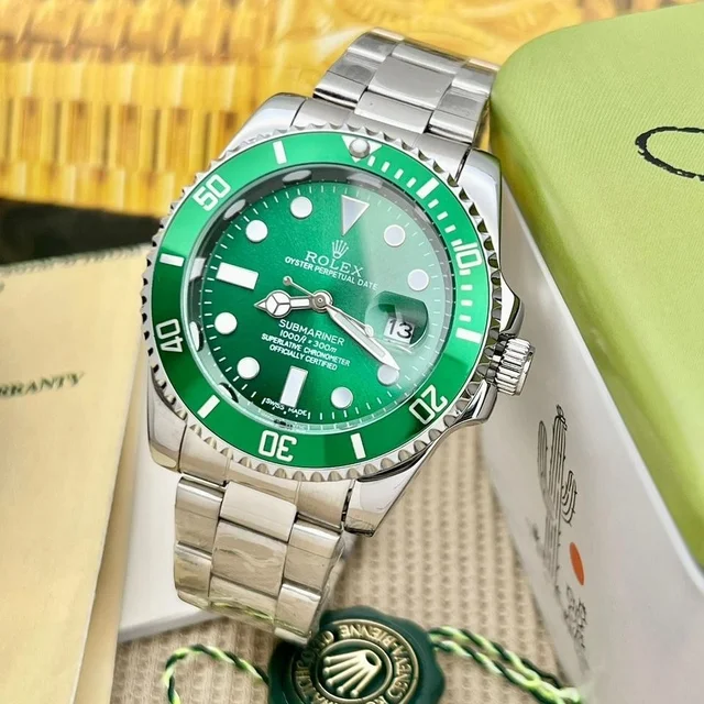 Rolex Gmt Official Premium Watch for men - Green